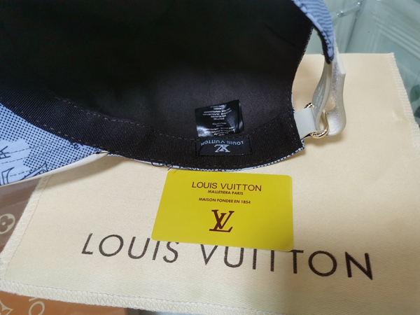 ブランド帽子素材ディテール